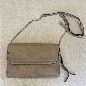 Beige Urban Expressions Crossbody Bag